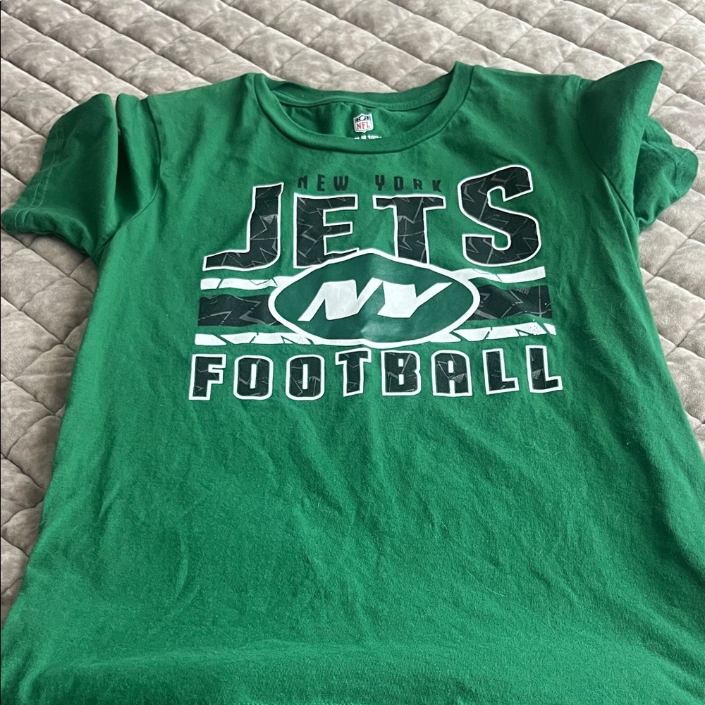 Green Kids Football T-Shirt
